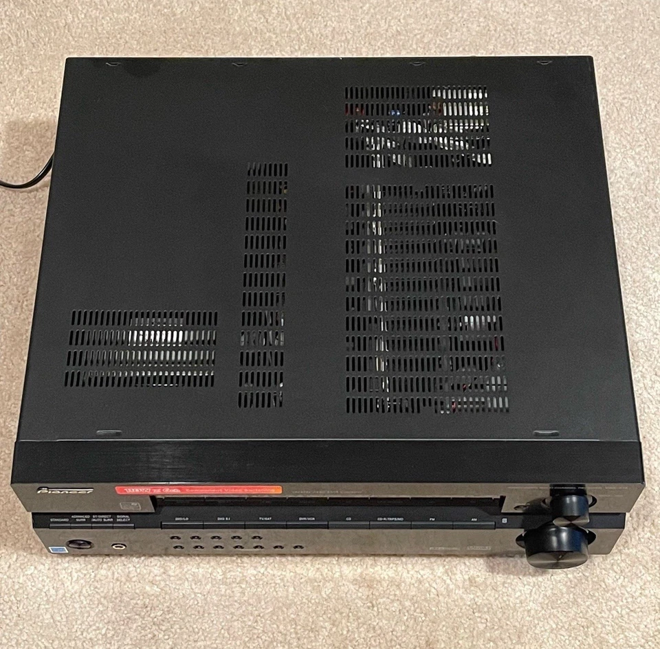 Pioneer VSX-515-K 6.1 Ch 660W AV Home Theater Stereo Receiver Amplifier TESTED - Image 3 of 4