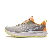Saucony Low Top Running Shoes Unisex Gray Yellow - S20990-154 MT
