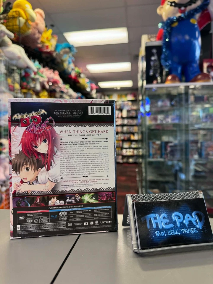 High School DXD BorN Season Three Limited Edition Blu-ray/DVD 2016 4-Disc Anime - Image 2 of 2