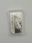 1 oz Silver Bar - Scottsdale Mint  "The Vortex"  1 Troy Oz Bar W/ Case
