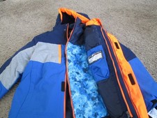 ZeroXposur Kids Unisex All Season Jacket Coat 3 in 1 Sky Blue Heavyweight XL NEW