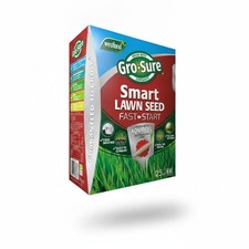 Smart Grass Lawn Seed 25M2 1kg Fast Start Aqua Gel Coated Blue Outdoor 18.99 per kilo