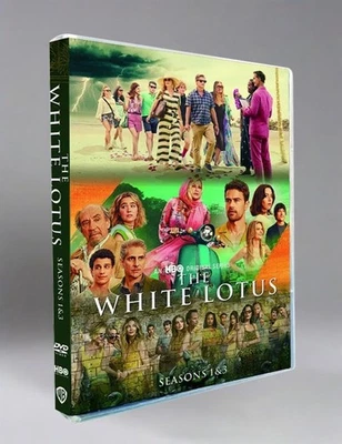 The White Lotus: The Complete Series Seasons 1-3 (DVD 6-Disc , NEW) US Region 1