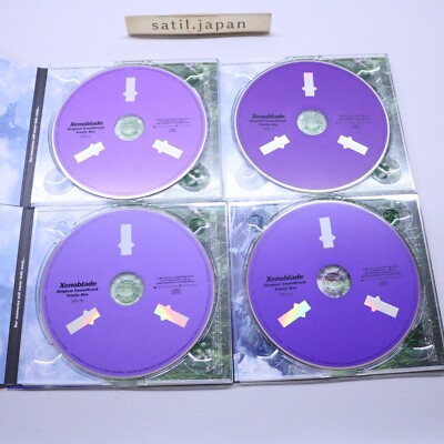 USED] Xenoblade Chronicles Original Soundtrack Trinity Box Limited