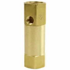 BRASS In line Check Valve compressed air compressor vertical or horizontal 3/8"