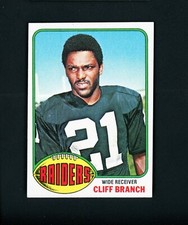 Cliff Branch 1976 Topps (HOF) - Oakland Raiders #173 NM