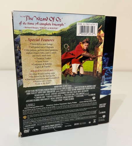 Harry Potter und der Stein der Weisen DVD 2002 2-Disc Set Film Warner Bros - Bild 10 von 10