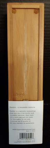 FREE 1 Lipper Bamboo 3 x 12 Stackable Box Multi Purpose Home Office NWT - Picture 2 of 3