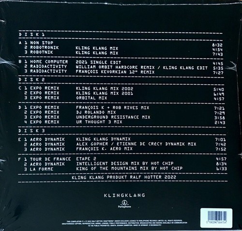 YELLOW 3 LPs / LIMITED EDITION VINYL Kraftwerk – Remixes - Bild 2 von 15