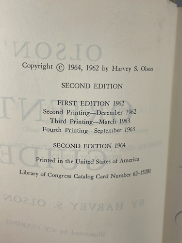 Vintage 1965 Olson's Orient Guide Travel Hong Kong Hawaii Cambodia Asia Signed - Bild 4 von 10
