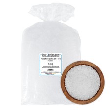 Kerzenwachs 1-25 kg Paraffin Pastillen | Kerzen selber machen | Wei&szlig; 56-58&deg;C
