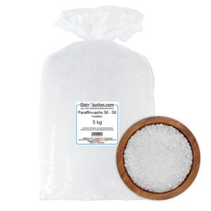 Kerzenwachs 1-25 kg Paraffin Pastillen | Kerzen selber machen | Weiß 56-58°C