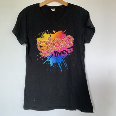 Glee Live Tour 2011 Women s Graphic T Shirt Fits Like Sz S