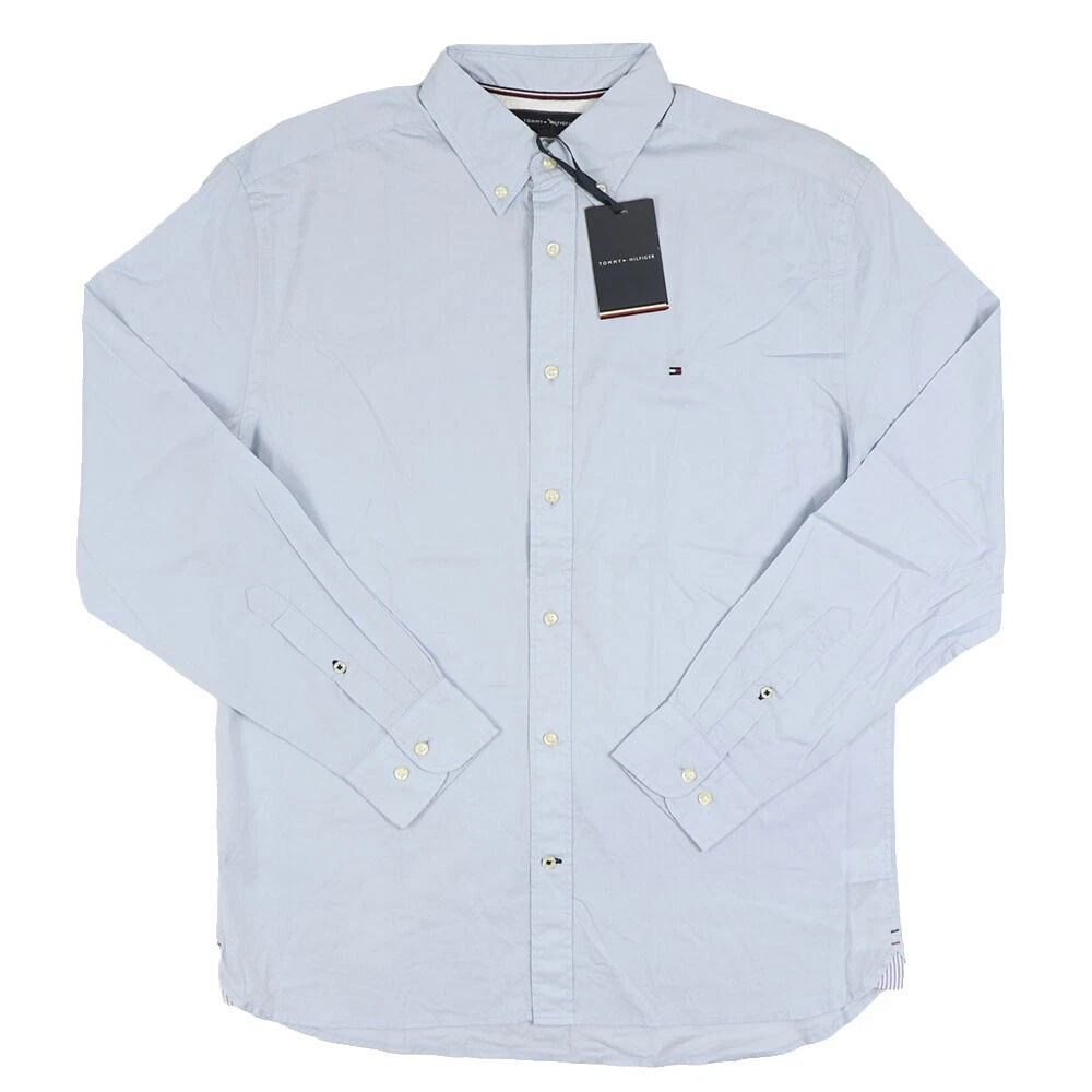 Algodão Tommy Hilfiger camisas casuais com Botões para Homens