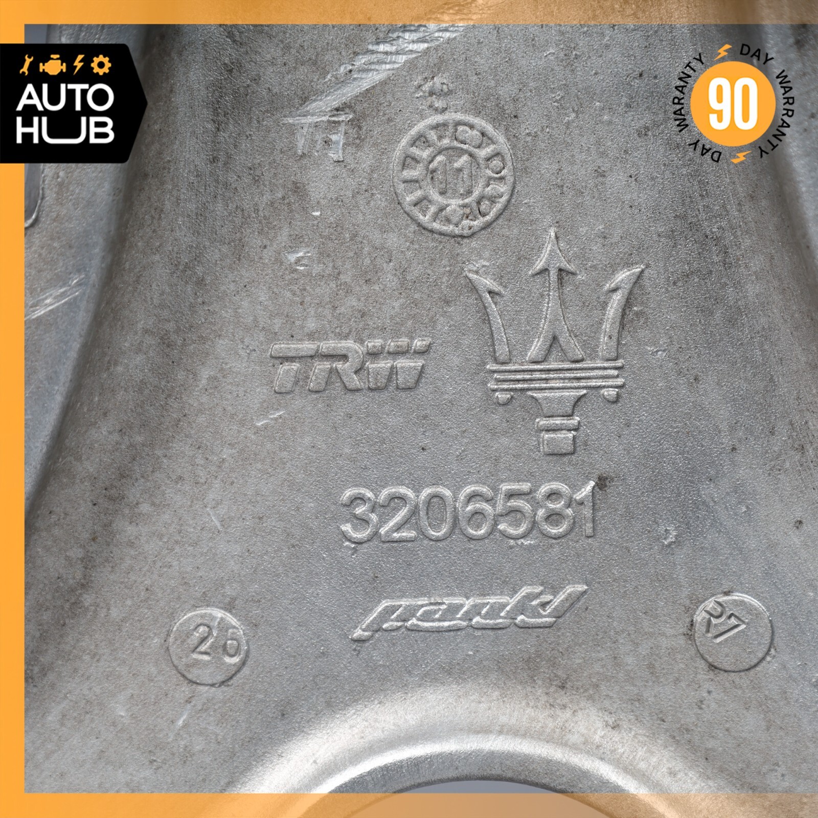 03-10 Maserati GranTurismo Quattroporte Front Left Lower Control Arm OEM 25k