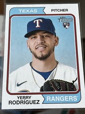 2023 Topps Heritage - #320 Yerry Rodriguez (RC)