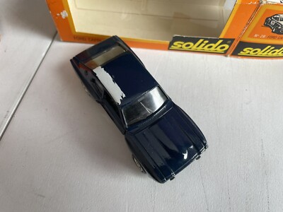 Miniature Solido GAM 2 - Ford Capri Rallye N°26, échelle 1/43, Bleue