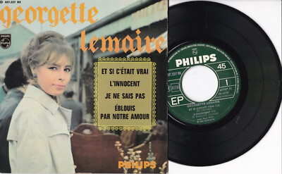 Georgette Lemaire  -Et Si C'Était Vrai- 7'' EP 45  France, Philips