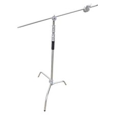 Heavy Duty Photography C Stand w/129.92"Adjustable Boom Arm w/58.66" Holding Arm
