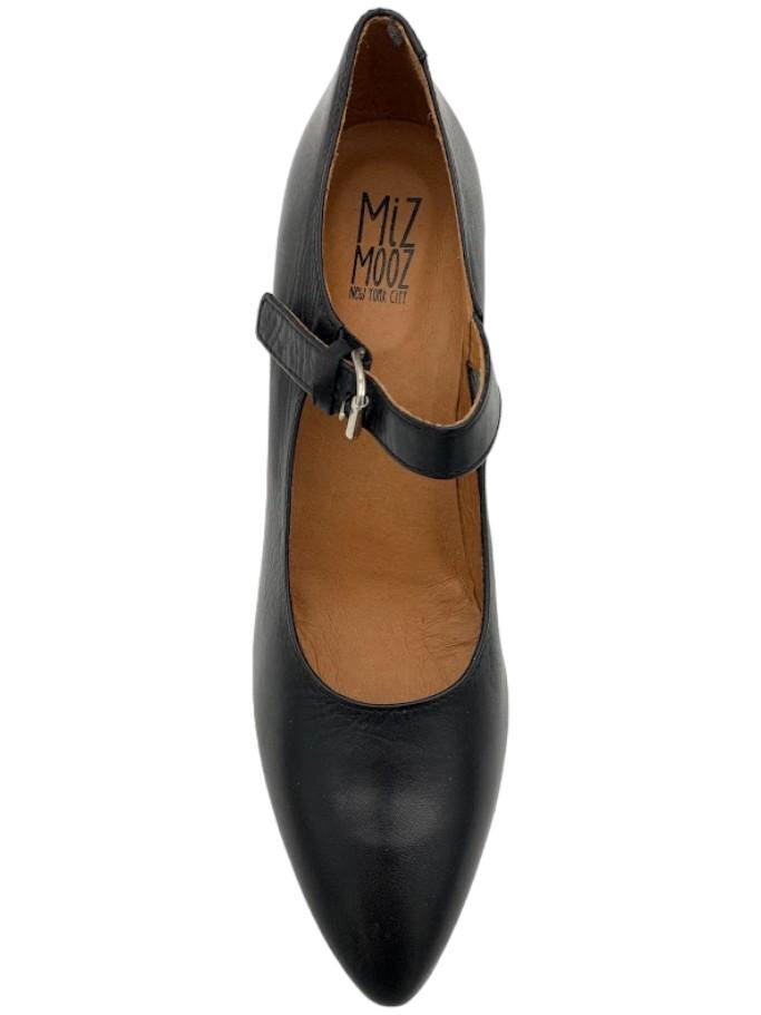 Miz Mooz Leather Mary Jane Pumps Amara Black | eBay