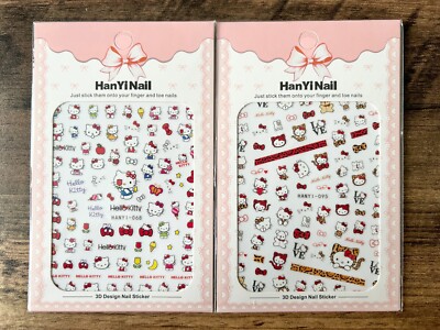 Hello Kitty Nail Art Sticker