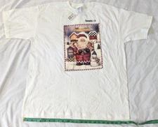 Vintage Paradise California Country Christmas T-Shirt XL K-Mart Wild Side W/ Tag