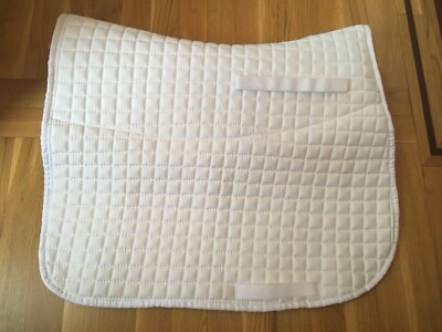 Roma Half LambsWool White Hi Wither Dressur Schabracke Größe Full