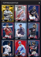 2020 Topps Bunt Top Free Agents set w/Bauer award - DIGITAL CARDS