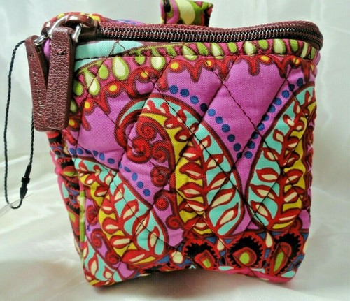 Vera Bradley's TRAVEL COSMETIC MAKEUP BAG, CASE in RESORT MEDALLION Pattern, NWT - Picture 4 of 9