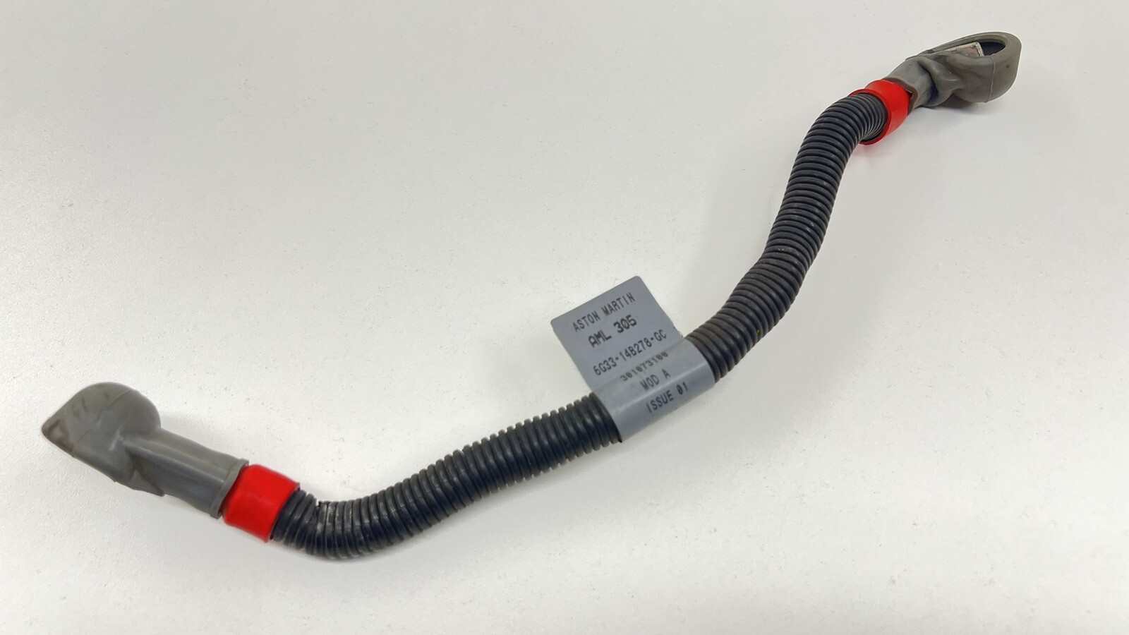 07-17 ASTON MARTIN VANTAGE POSITIVE BATTERY CABLE WIRING WIRE HARNESS PAIR OEM