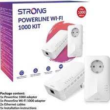 Powerline Strong Dual Pack Wifi 1000 Eu Version2 - 2