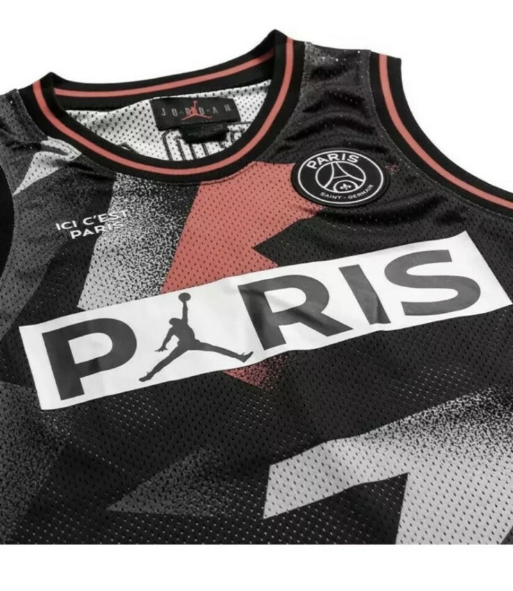 jordan x psg basketball jersey