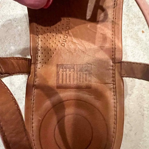 Fitflop Tia fringe toe thong sandal size 9 - Picture 8 of 11