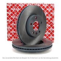 Febi Bremsscheiben Ø 304Mm FüR Psa Jumper Expert Opel Vivaro C Zafira Life Vorne