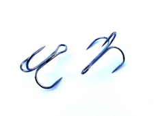 GT short shank barbless treble hooks (all sizes)