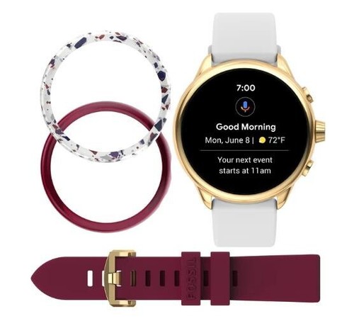 *NEW* *UNOPENED* Gen6 Wellness Smartwatch White Silicone Interchangable Strap - Picture 4 of 7
