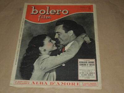 GERALDINE BROOKS AND EDMOND O' BRIEN-CLARK GABLE-MAGDA SKIRT-GINA SAMMARCO-LIGHTS