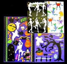 Mrs Grossman Vintage 'Halloween' Sticker Assortment - Four Sheets *Ships Free*