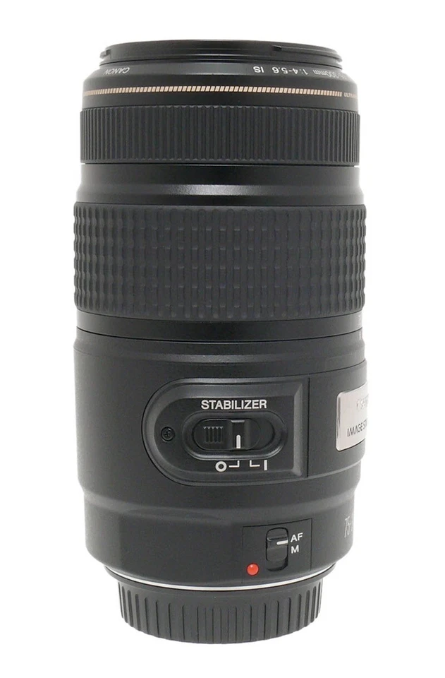 (Open Box) Canon EF 75-300mm f/4.0-5.6 IS USM Zoom Lens #3 - Image 3 of 4
