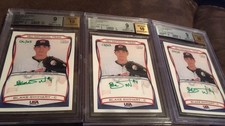 BGS 9 Blake Swihart 2010 TOPPS BASEBALL AUTO 10 AUTOGRAPH Boston Red Sox Catcher