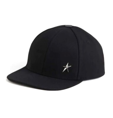 Mugler x H&M Black Basebal Cap L 60 cm Cotton New