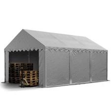 TOOLPORT StorageTent 10x13 ft.-13x26 ft. PVC 800 N  Shelter with Base Frame