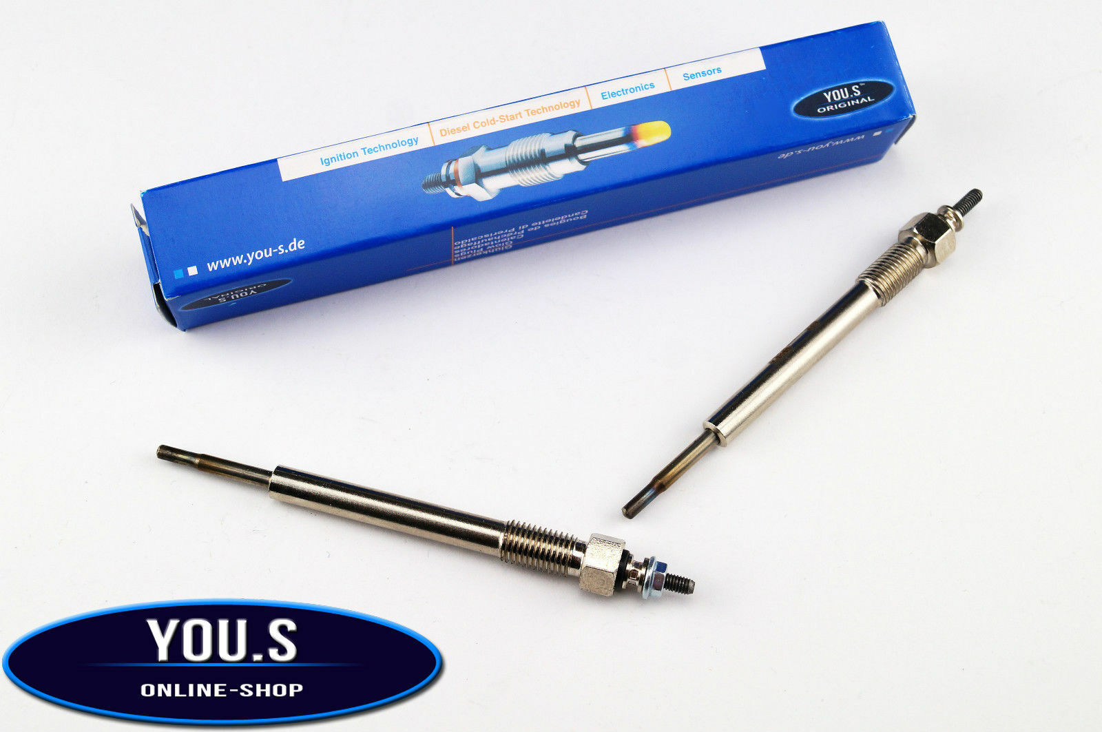 4 Piece You.S Original Glow Plugs for Kia Venga 1.4 Crdi 75/90 55/66