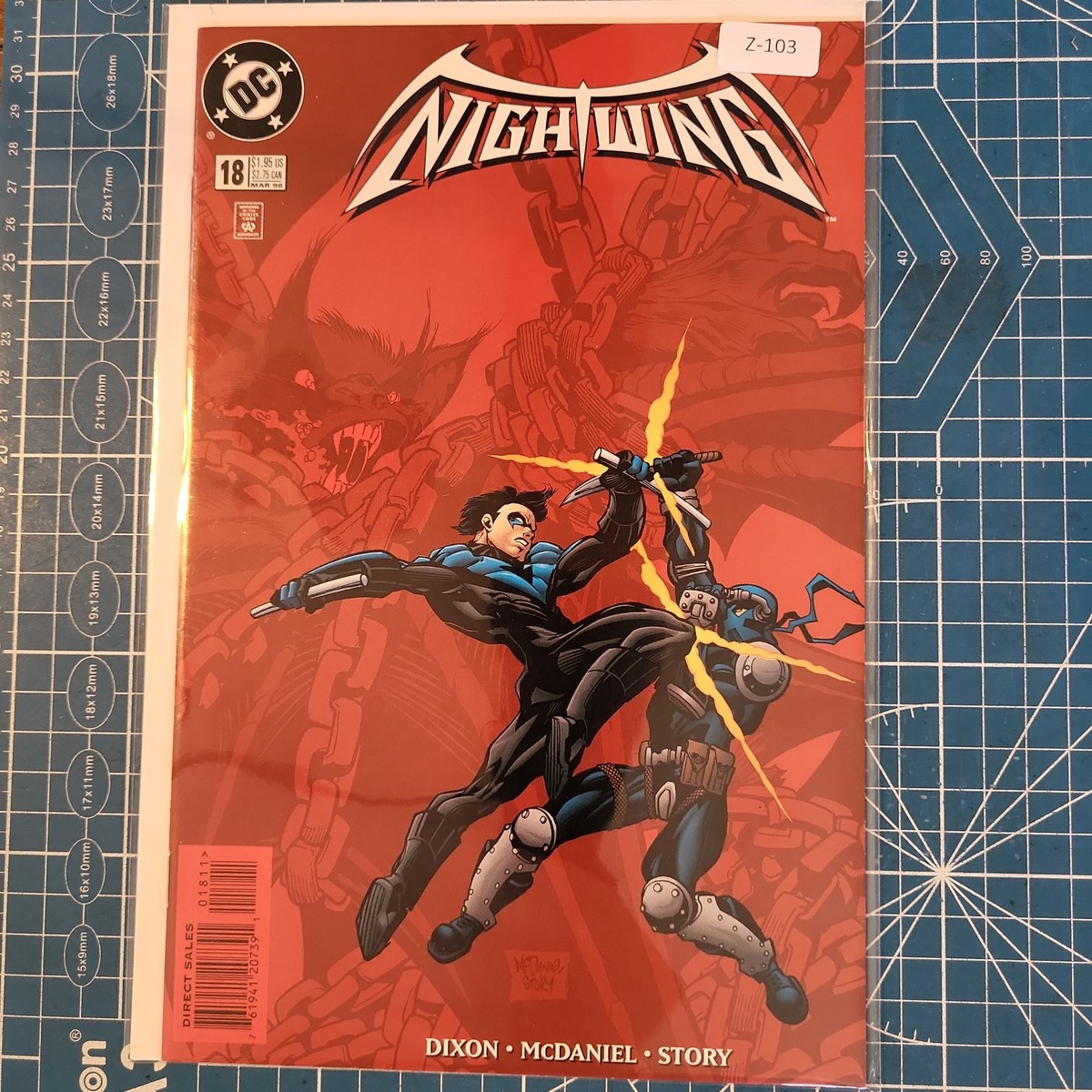 NIGHTWING #18 VOL. 2 9.0+ DC COMIC BOOK Z-103 | eBay