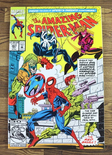 1992 Marvel Comics The Amazing Spider-Man #367 FN/FN+