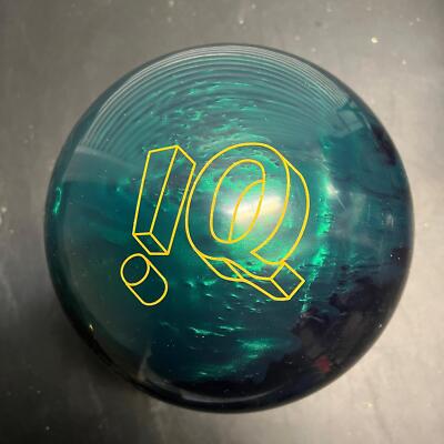 Storm IQ Tour Dark Green 15 lb Overseas Bowling ball for sale