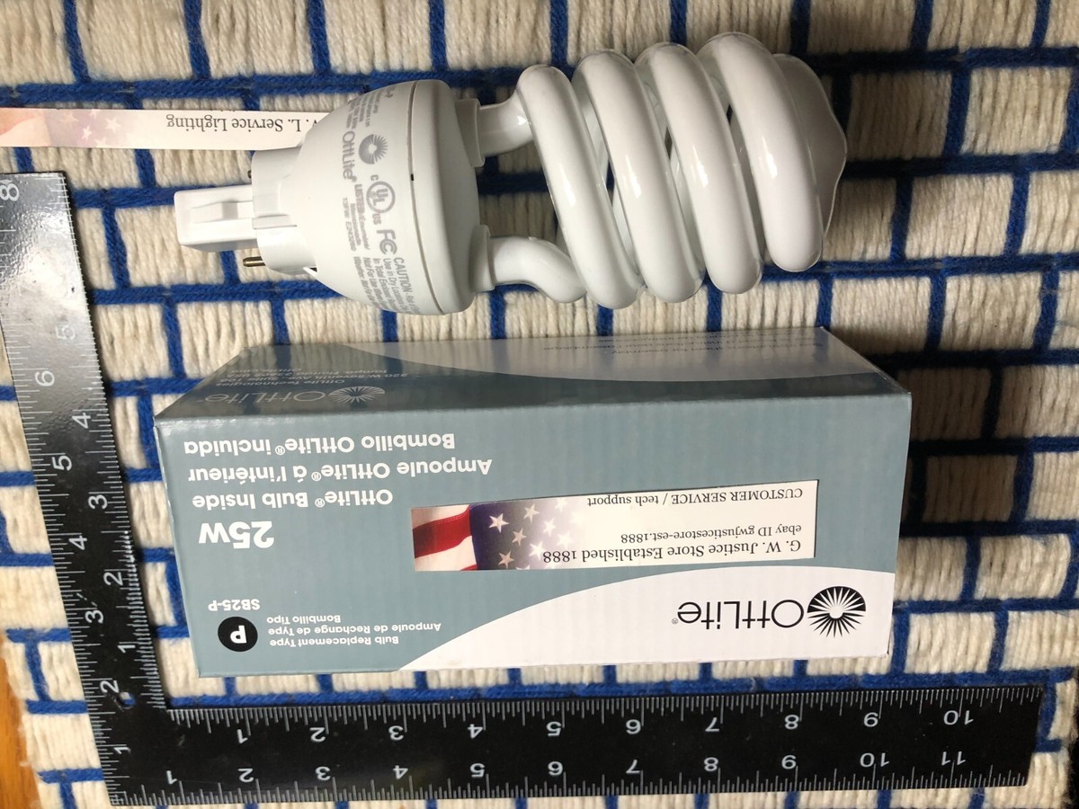 NEW SB25-P Ott-lite 25w plug in swirl type P H34J3K or 20w type M