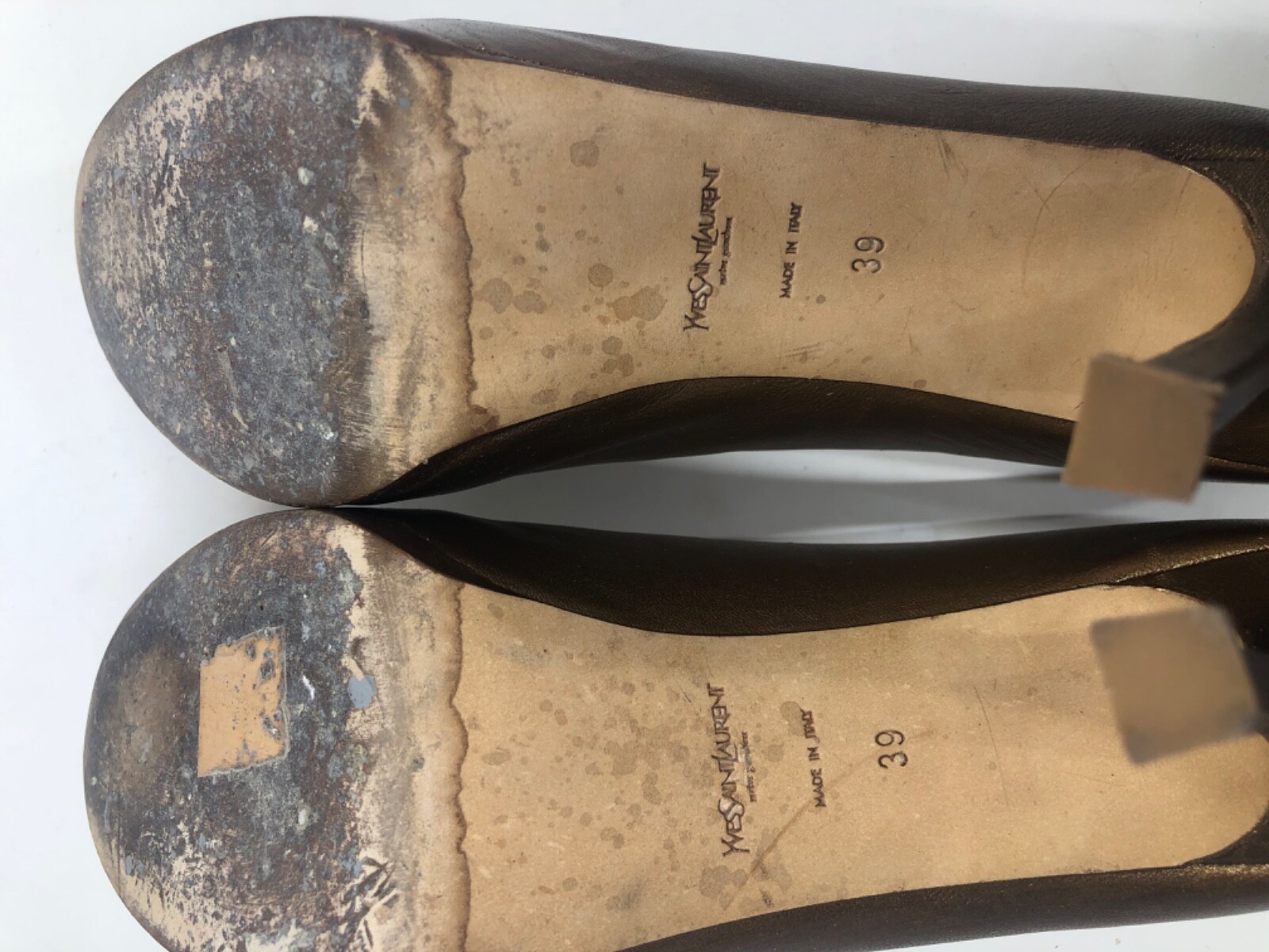 YSL Saint Laurent Tacchi Parigi con COA