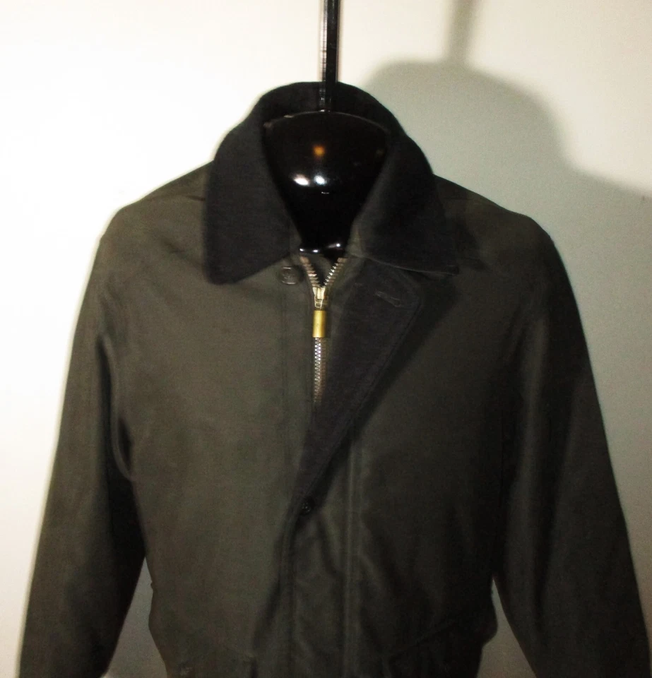 Abrigo aislante ROCKPORT verde topo cremallera completa para hombre talla M Foto 2 de 4