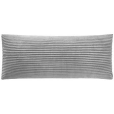 Your Zone 48" x 20" Ribbed Body Pillow with Removable Cover,